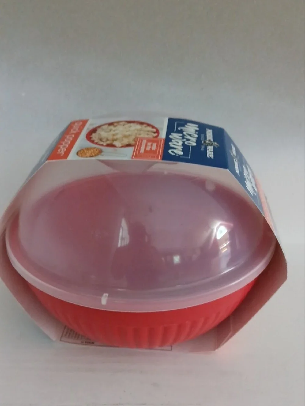 Nordic Ware Red Microwave Popcorn Popper